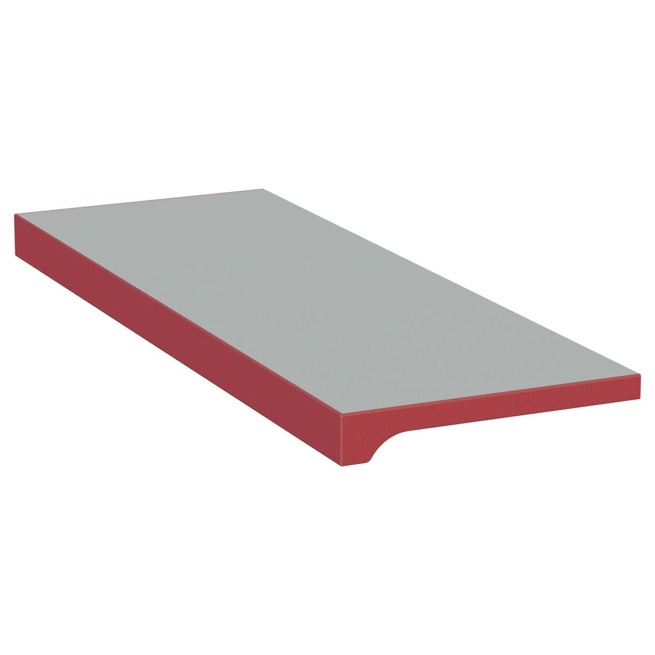 Fensterbank Innen Expona hellgrau - rot