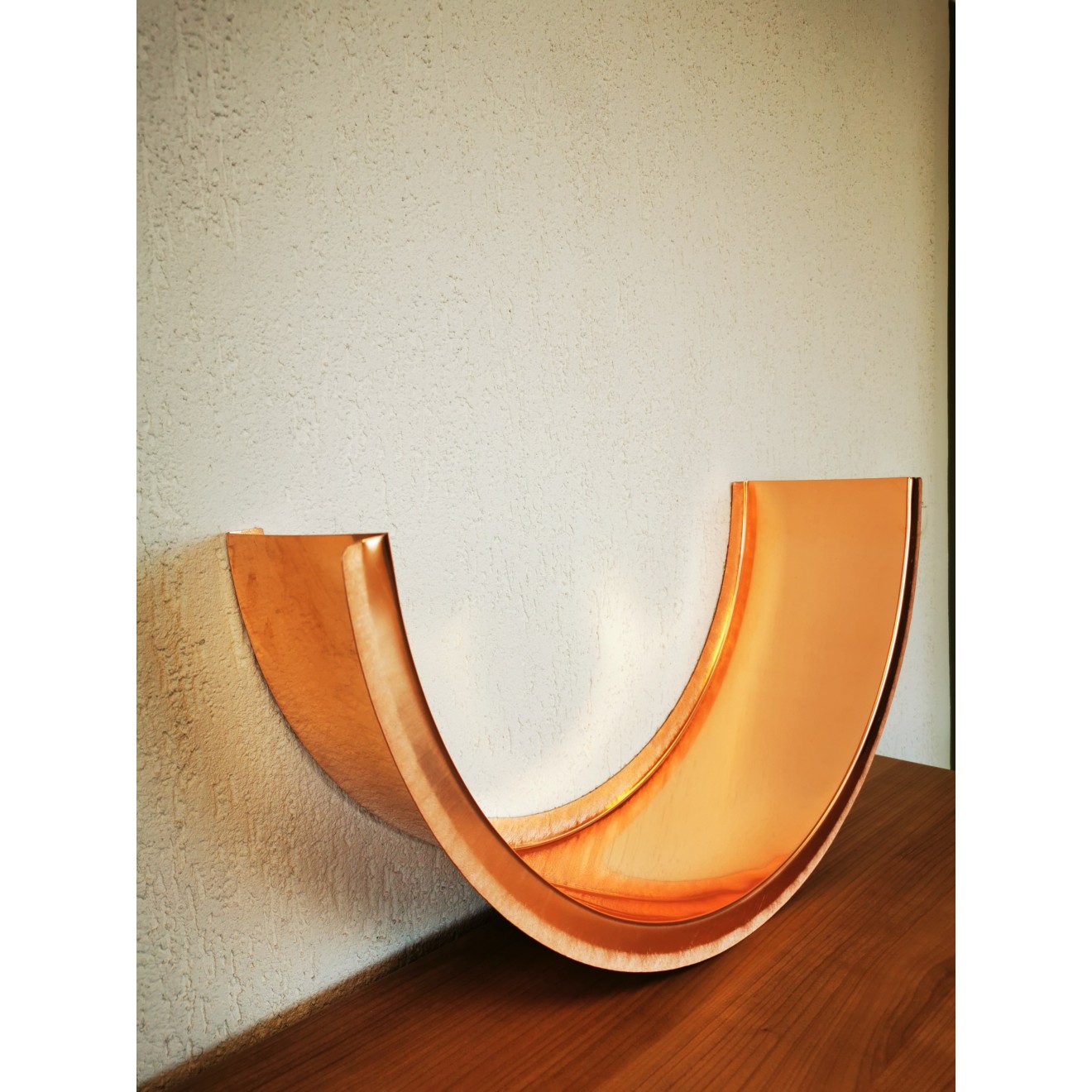 Fensterbank Kupfer Rund