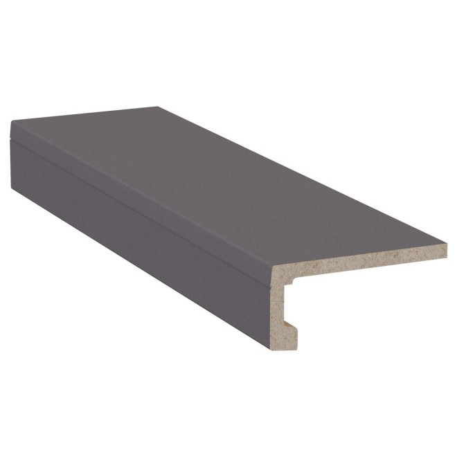 Fensterbank Innen Exclusiv Blende dunkelgrau